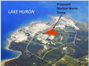 © Stop the great Lakes Nuclear Dump