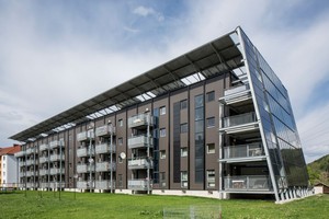 © Arch Nussmüller / Die vorbildhaft renovierte Wohnhausanlage in Kapfenberg wurde zum Plusenergiehaus