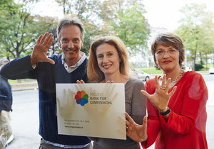 © Bank für Gemeinwohl - Projektleiter/-innen Christine Tschütscher, Robert Moser, Sabine Stortenbeek