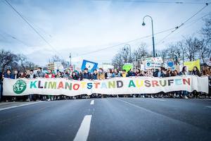 © FFF Graz / "Klimanotstand ausrufen" lautet die Forderung