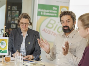 © Bio Austria/APA-Fotoservice/Rudolph/ Biodiversitätsforscher Franz Essl zeigte die Rolle der Bio-Landwirtschaft für die Biodiversität auf