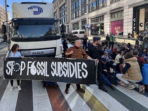 © XR / Stop fossil energy ist die klare Forderung