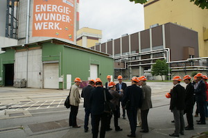 © oekonews - Wolfgang Pucher / Pressegespräch beim Biomassekraftwerk Wien