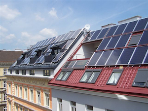 © Austria Solar/Hotel  Wilhelmshof / Solarthermische Anlage in Wien