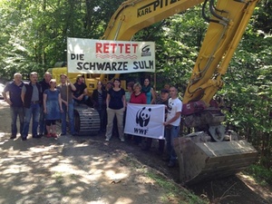 © Grüne Steiermark- Proteste an der Schwarzen Sulm
