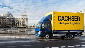 © Daimler / Fuso e-Canter in Berlin unterwegs