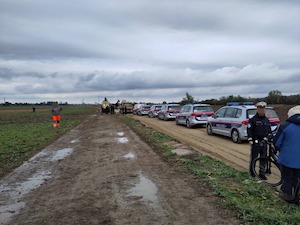 © System Change, not Climate Change / Massives Polizeiaufgebot bei der Baustelle