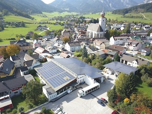 © Druckerei Wallig / 3.500  m2  PV-Fläche am Dach