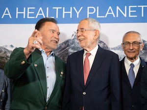 © AWS 2024 / Arnold Schwarzenegger und Bundespräsident Alexander Van der Bellen