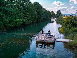 © Tourismusverband Ostbayern/Frank Heuer / Seilfähre am Fünf-Flüsse-Radweg.