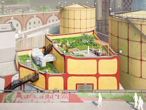 © Wien Energie / Am Dach wird Urban Farming für die Mitarbeiterinnen umgesetzt