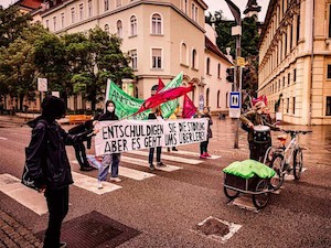 © XR Steiermark / Eine der Aktionen von Extinction Rebellion