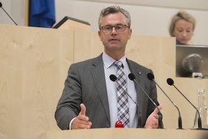 ©  Parlamentsdirektion / Thomas Jantzen - Infrastrukturminister Norbert Hofer