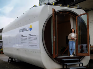 © J.Lousberg/Vattenfall / Von der Windturbine zum Tiny House