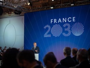 © Elysee/ Frankreichs Präsident Macron bei der Vorstellung des Plans