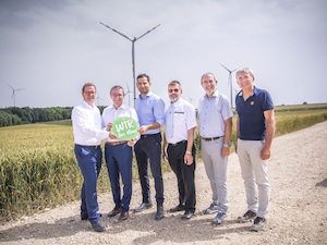 © EVN Daniela Matejschek / Eröffnung für den Windpark Großkrut-Altlichtenwarth