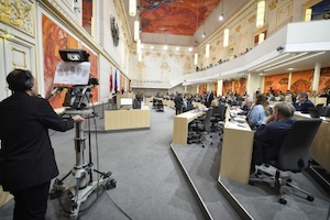 © Parlamentsdirektion / Johannes Zinner / Sitzung im Parlament