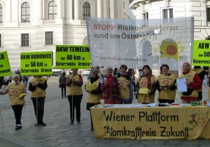 © Wiener Plattform Atomkraftfrei / Demo in Wien