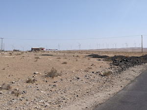 © RIFS/Esther Schuch / Windpark in Tafilah: Jordanien hat ein herausragendes Potenzial für erneuerbare Energien.