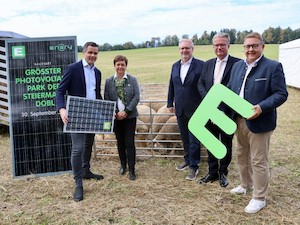 © Energie Steiermark /Baustart Photovoltaik Park Dobl